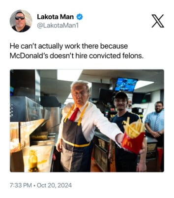 31 Funny Memes About Donald Trump Working At McDonald’s That Are More