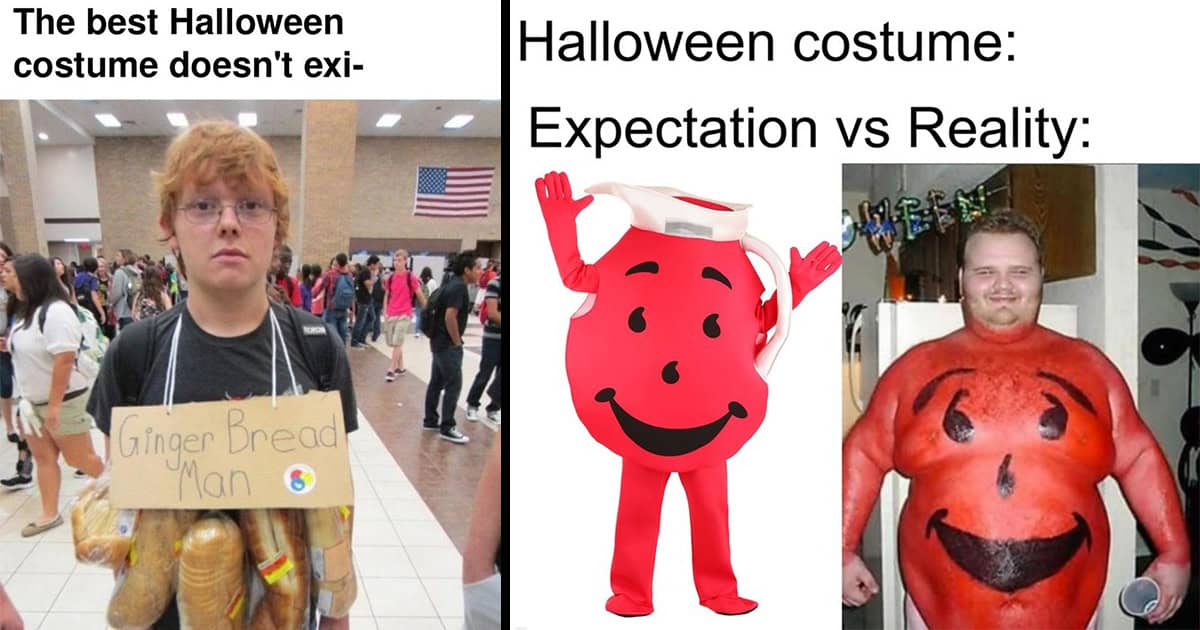 40 Funniest Halloween Costume Pictures And Memes Winning Spooky Season