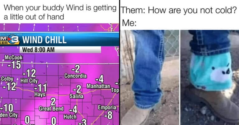 35 Funny Cold Weather Memes To Keep You Laughing Through Layering Season