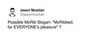 23 Funny McRib Tweets And Memes Condemning History's 2nd Worst Rib ...