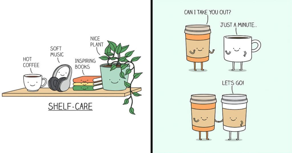 35 Funny Wholesome Comics Aimed Right At Your Feels From Milkyprint