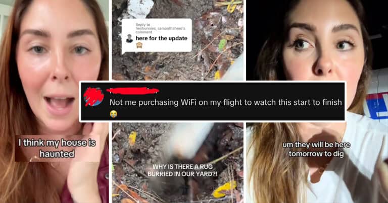 Millions Watch As Woman In Haunted Home Finds Possible Dead Body In Her Yard