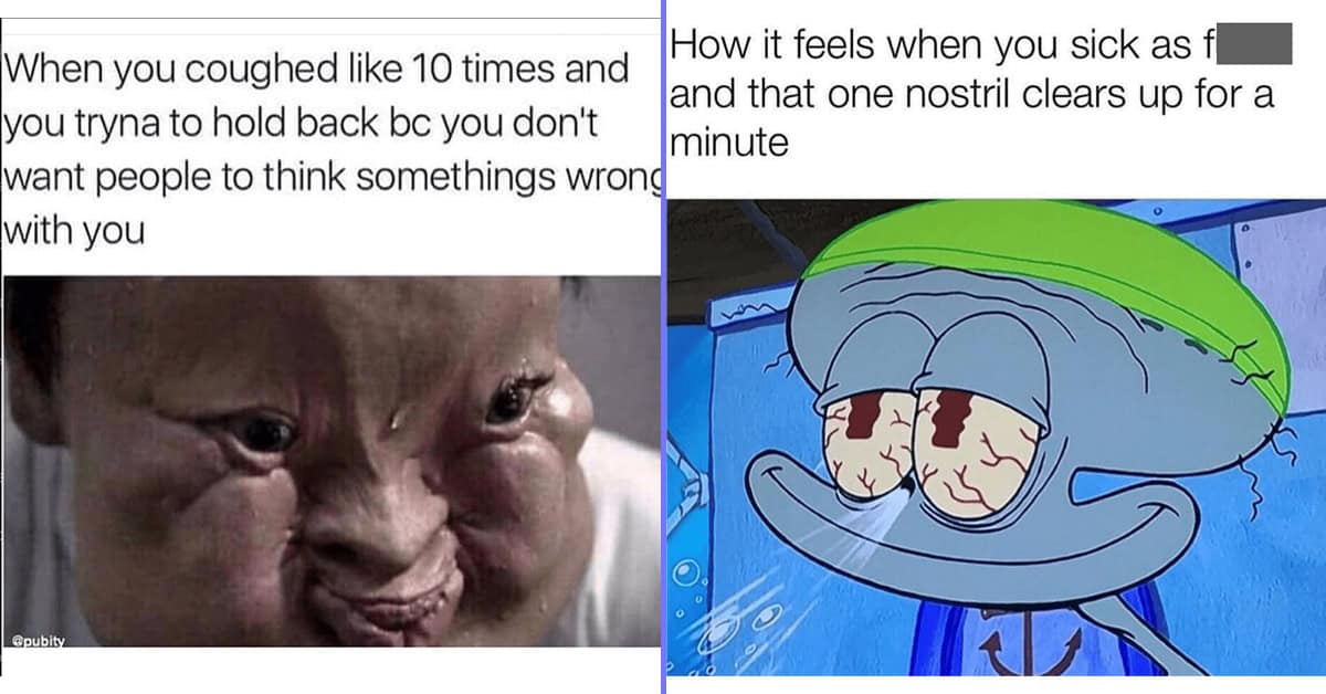 30 Funny Memes About Being Sick To Help You Feel A Little Less Blah