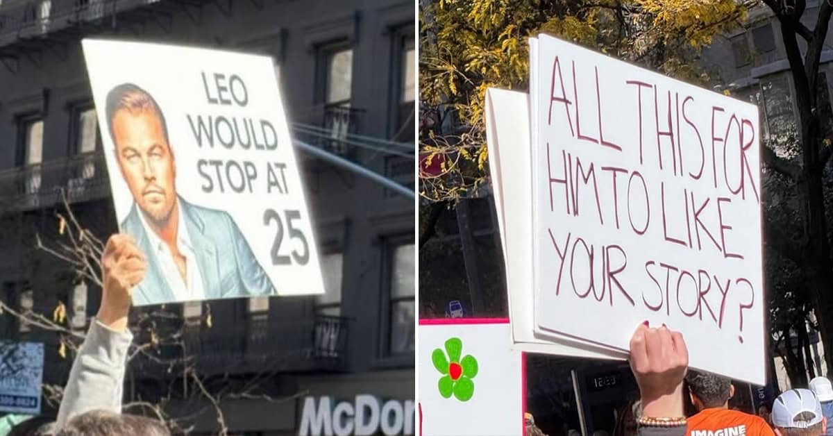 39 Funny Signs Spotted At The New York City Marathon