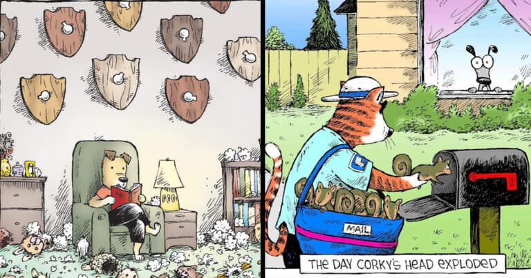 45 Funny Single-Panel Comics From “Speed Bump” Artist Dave Coverly