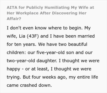 Husband Discovers Wife Is Cheating With Coworker And Publicly