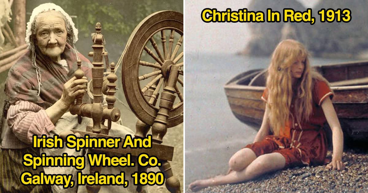 40+ Oldest Color Photographs Ever Taken Reveal What Life Was Like 100 Year Ago