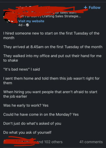 30 Awkward LinkedIn Posts That Took Cringe To Professional Heights