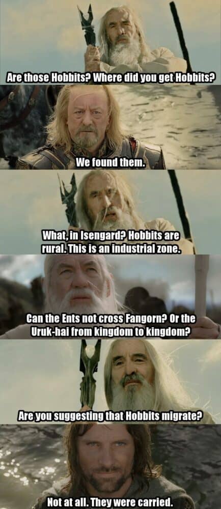Monthy Python Funny Memes 30 Hilarious Monty Python And Lord Of The Rings Mashup Memes True Geeks ...
