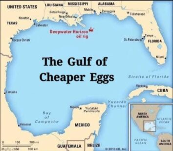 25 Funny Memes About Trump 39 s Plan - Gulf Of America Memes10 354x308