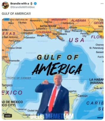 25 Funny Memes About Trump's Plan To Rename Gulf Of Mexico "Gulf Of