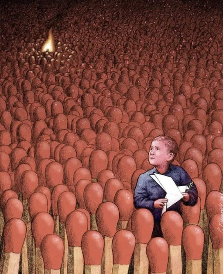 40 Clever And Poignant Satirical Illustrations From Artist Pawel Kuczynski