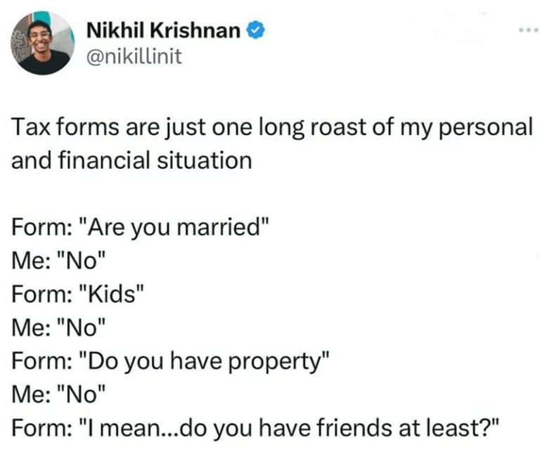 Tax Math Meme 40+ Funniest Tax Memes For Workers Still Putting Off Doing Their Taxes ...