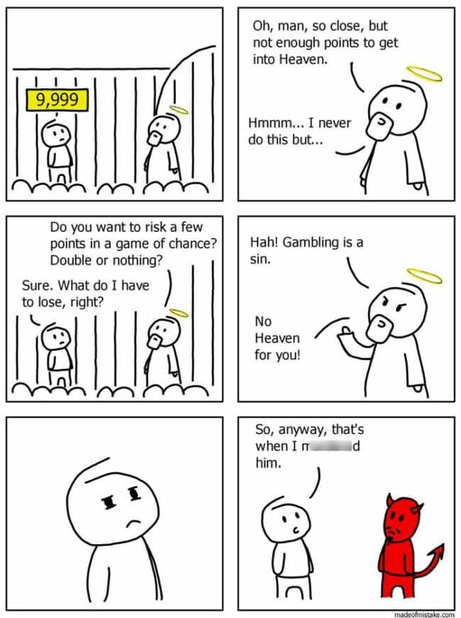 45 Minimalist Comics With Contrasting Complex Humor From 