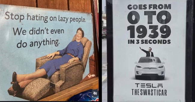 45 Hilarious Signs That Get Their Message Across With Perfect Comedic ...