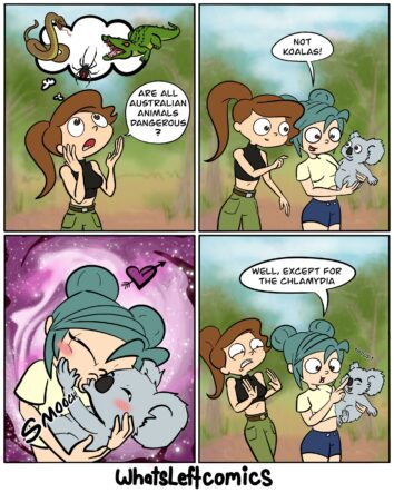 40 Dark Humor Cartoons From The Twisted Brain Behind 'What's Left Comics'