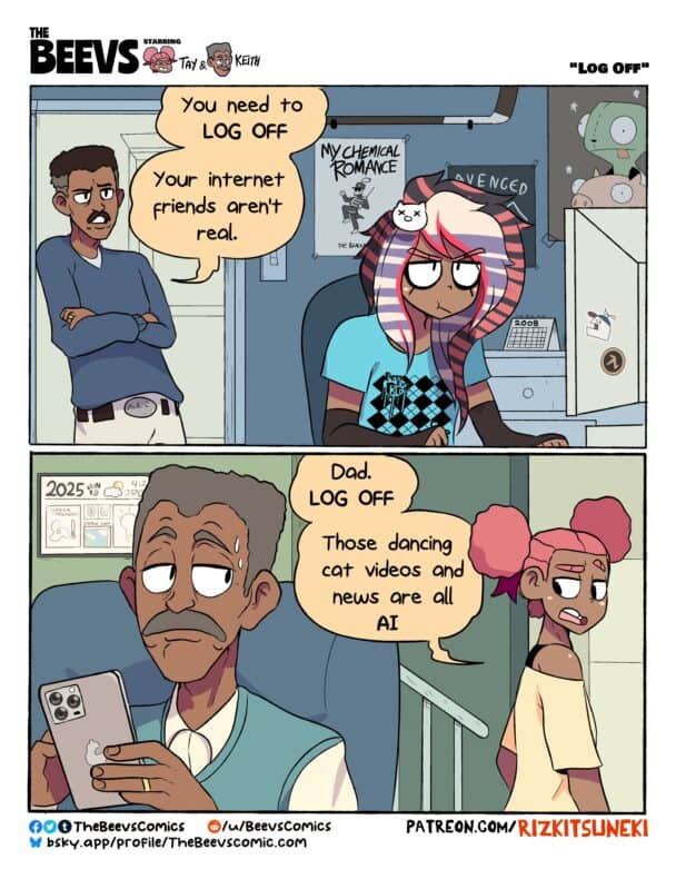 35 Hilarious Tech Nerd Cartoons Mocking Today's World From The Beevs Comics