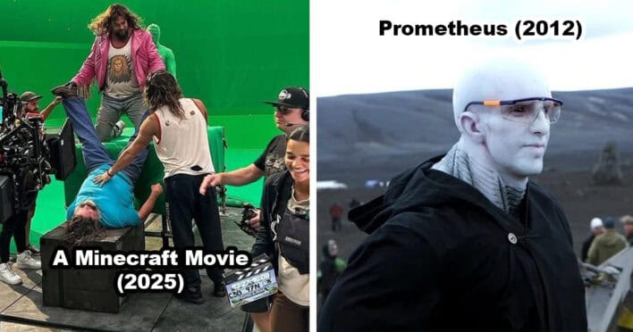 32 Real Behind The Scenes Pics From Movies, Shows, And Games So Weird ...