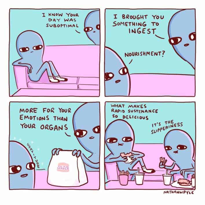 35 Funny Comics About Aliens Learning To Be Human From 'Strange Planet'