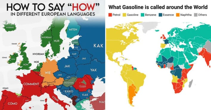 30 Interesting Maps That Will Change How You See The World