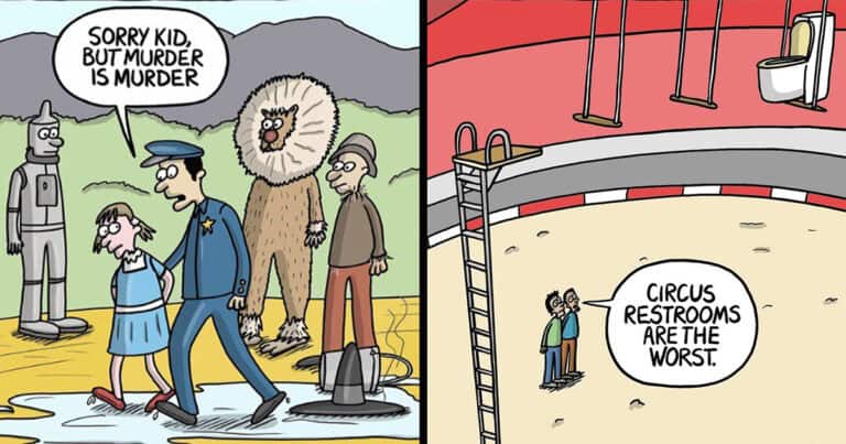 40 Hilarious Comics From New Yorker Cartoonist And ‘Bacön’ Creator Lonnie Millsap