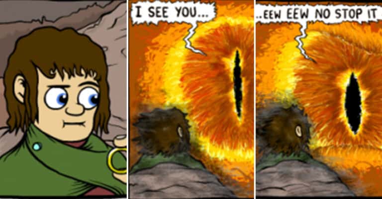 40 Funny Lord Of The Rings Comics Drawn Better Than The One Ring To Sauron