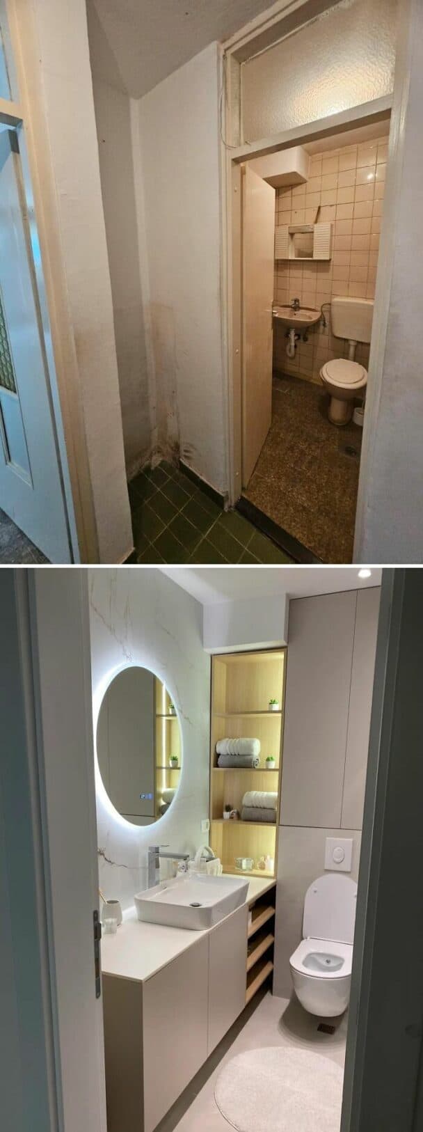25+ Skilled Before And After DIY Renovations That Took Spaces From "Meh ...
