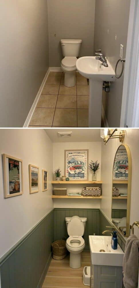 25+ Skilled Before And After DIY Renovations That Took Spaces From "Meh ...