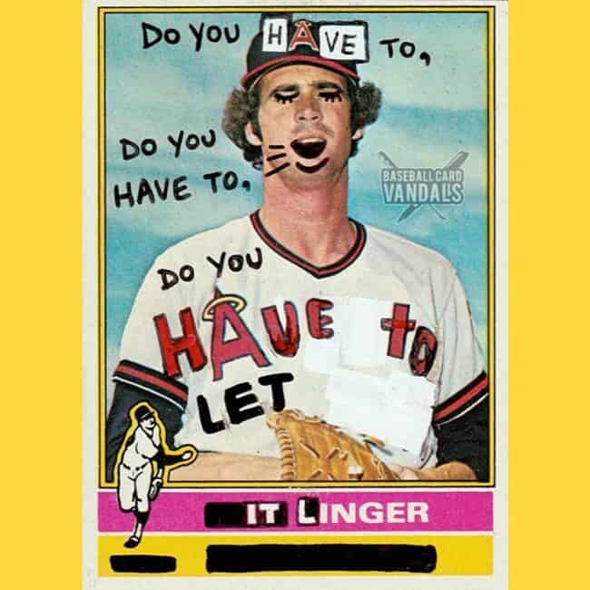 35 Hilarious Vandalized Baseball Cards Edited To Make Comedy Their Best ...