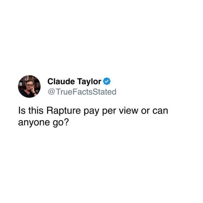 Instagram Rapture The Internet Is Predicting The Rapture Will Be Tomorrow And Here Are ...