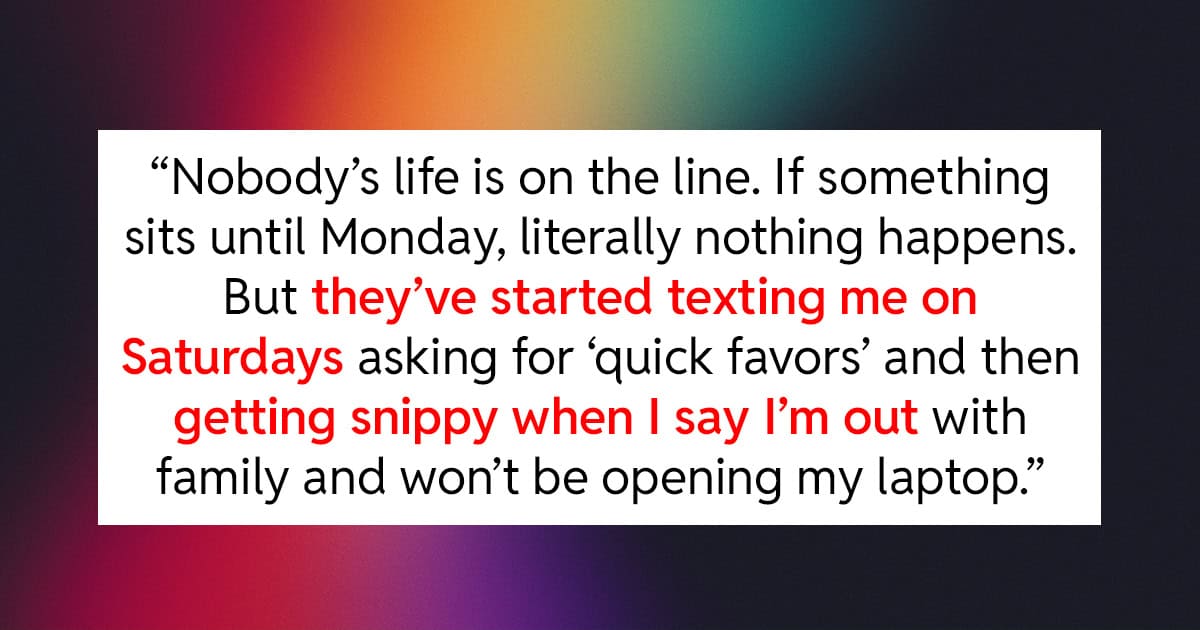 Management Insists On 24/7 Availability With No Extra Pay, Criticizes Employee For Lack Of Responsiveness