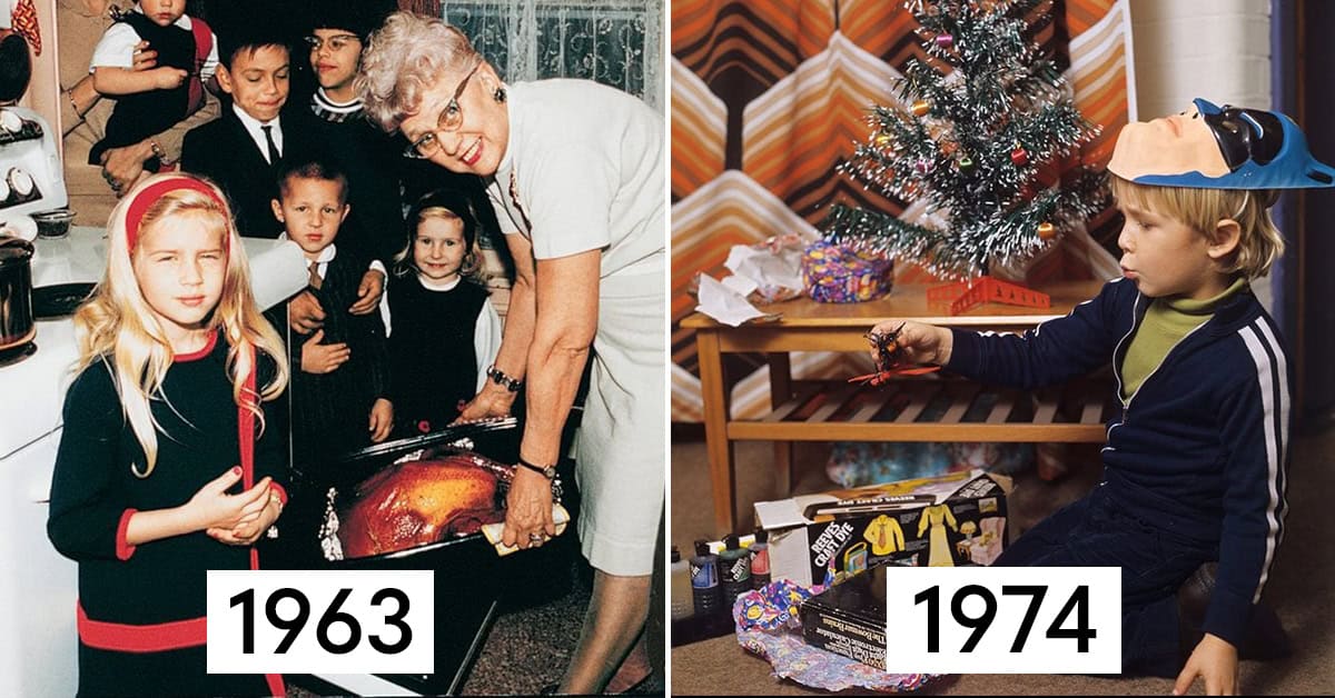 60 Nostalgic Christmas Pictures From Every Year Through 1940-1999