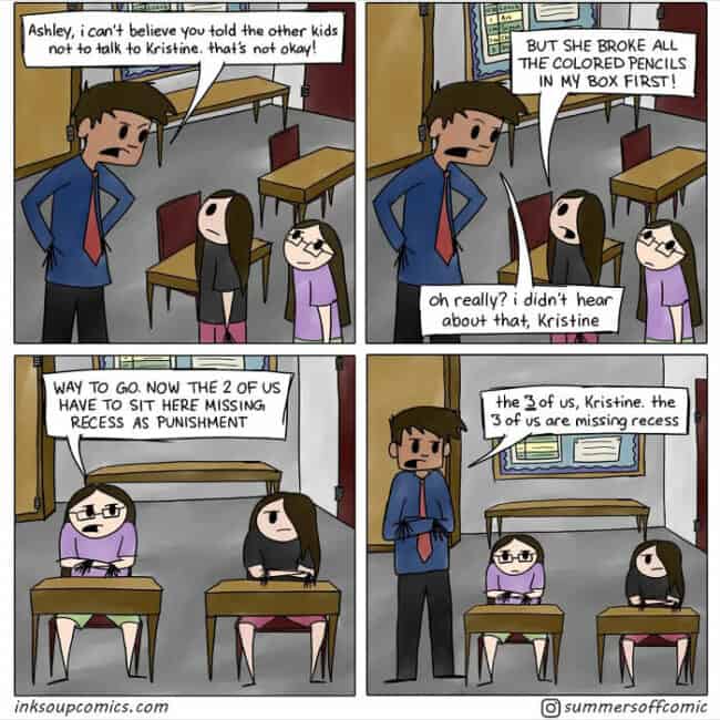 Teacher Illustrates Classroom Chaos With These Absurd Comics And It’s ...
