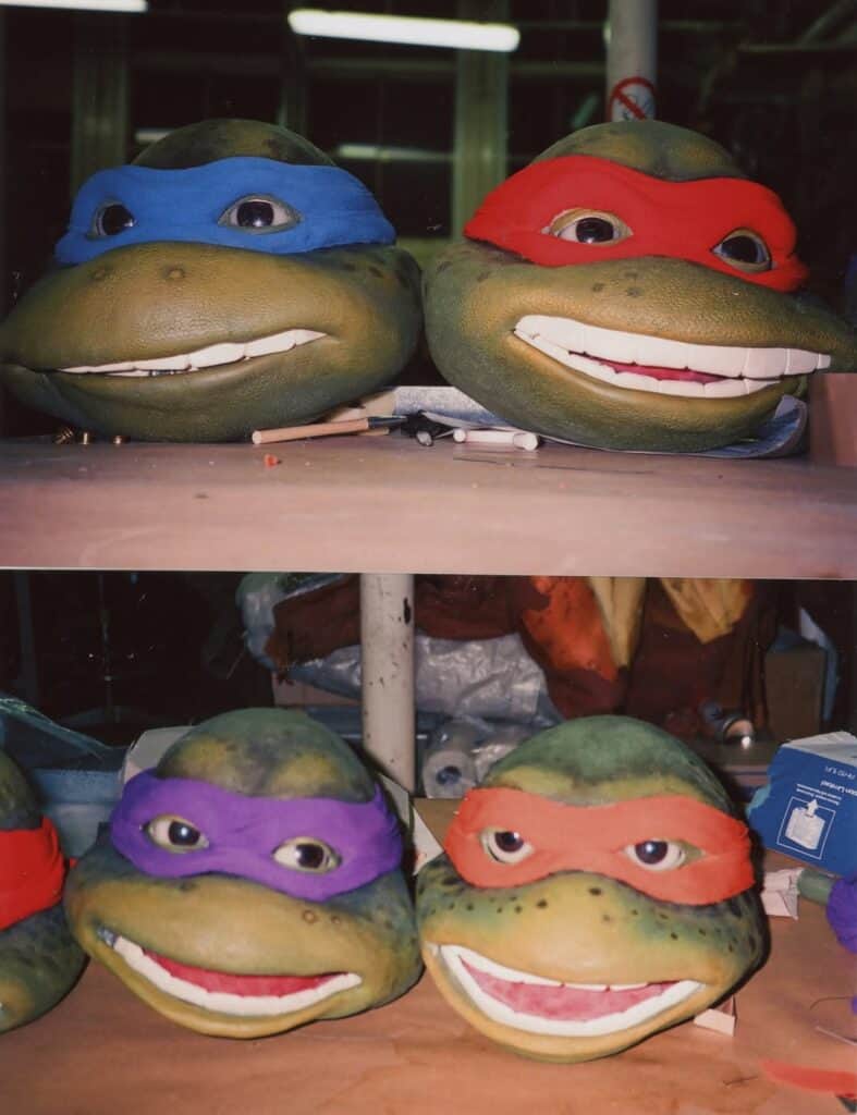 Turtle Den 30 Behind The Scenes Pictures From The 90s Teenage Mutant Ninja Turtles ...