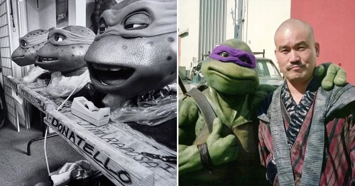 30 Behind The Scenes Pictures From The 90s Teenage Mutant Ninja Turtles Movies That’ll Have You Breaking Out The Old Nunchucks
