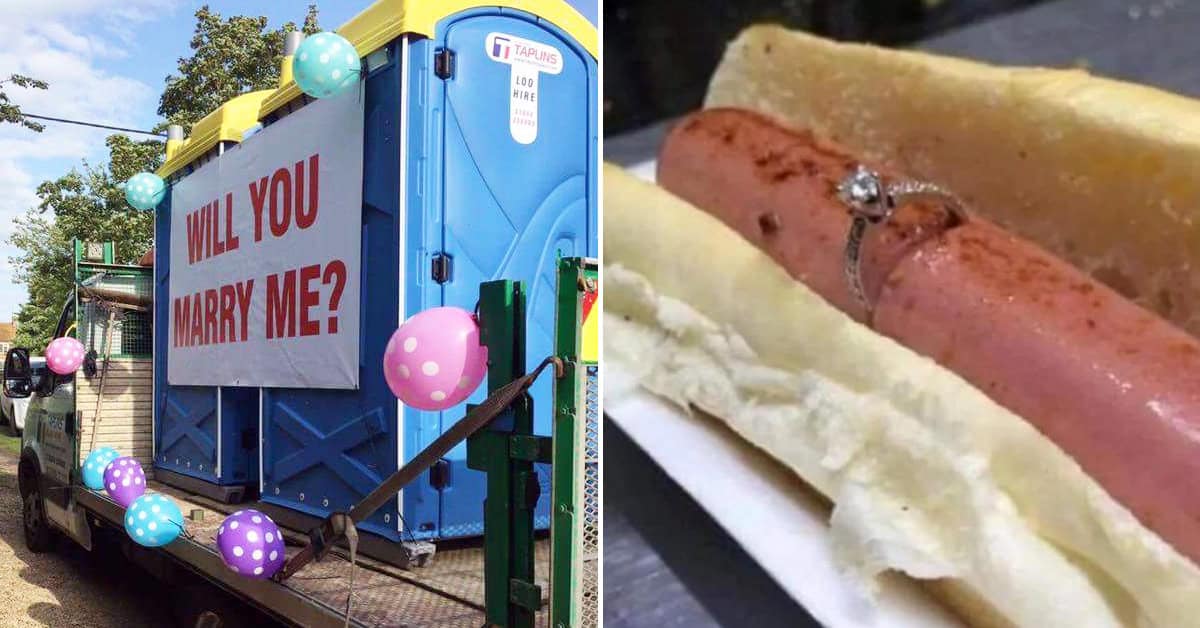 30 Marriage Proposals That Took “Romantic” In A Very Weird Direction