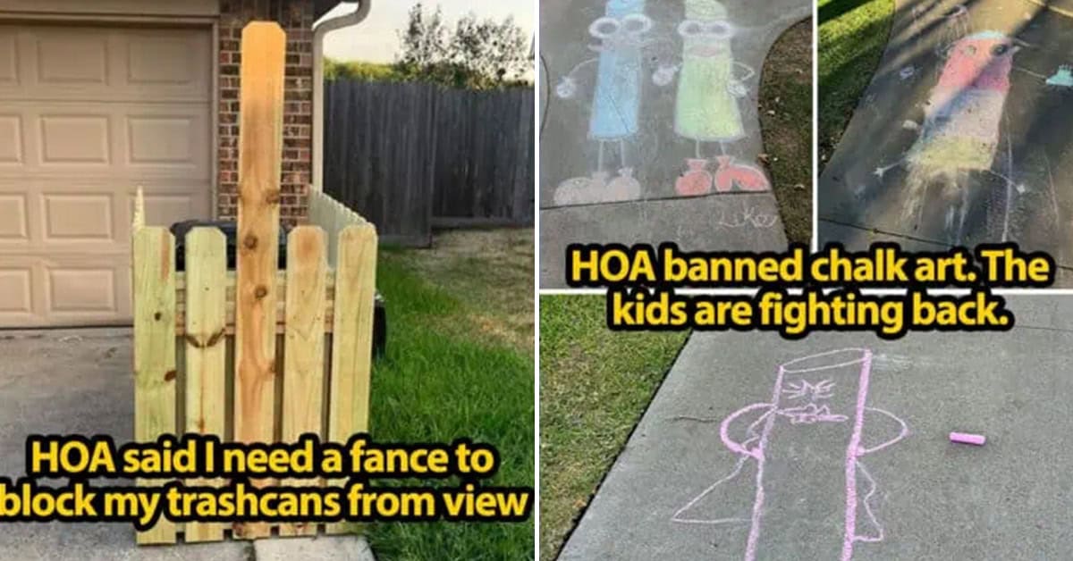 30 Photos That Prove HOAs Are The Bane Of Suburban Existence