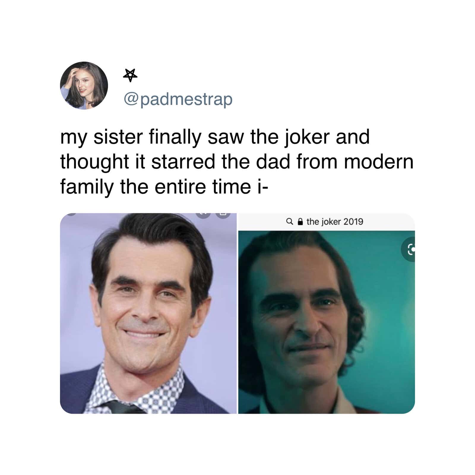 Humorous meme showing a side-by-side comparison of a man with and without makeup as the Joker.