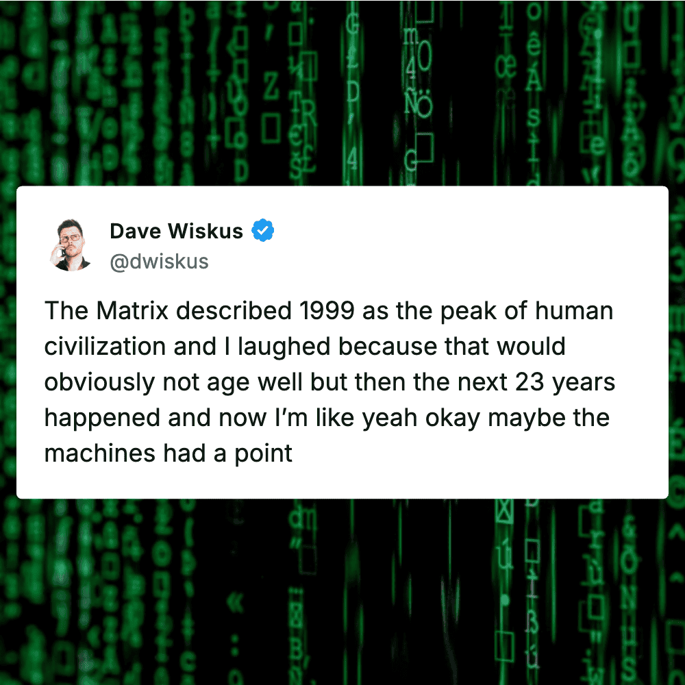 Digital matrix code with green numbers and symbols on a black background.
