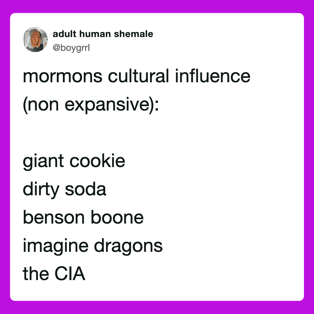 Humorous meme featuring giant cookie and soda, popular on Pleated Jeans website.