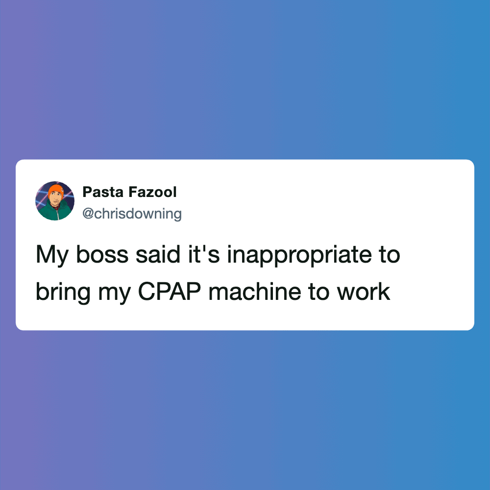 Funny meme about workplace humor and inappropriate comments.