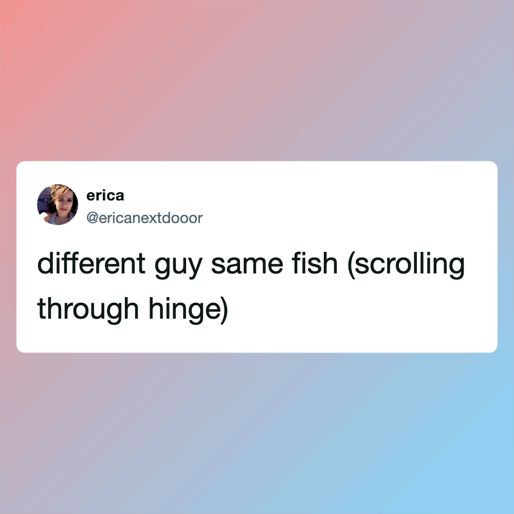 Two fish seen through a hinge, highlighting differences in their appearance.