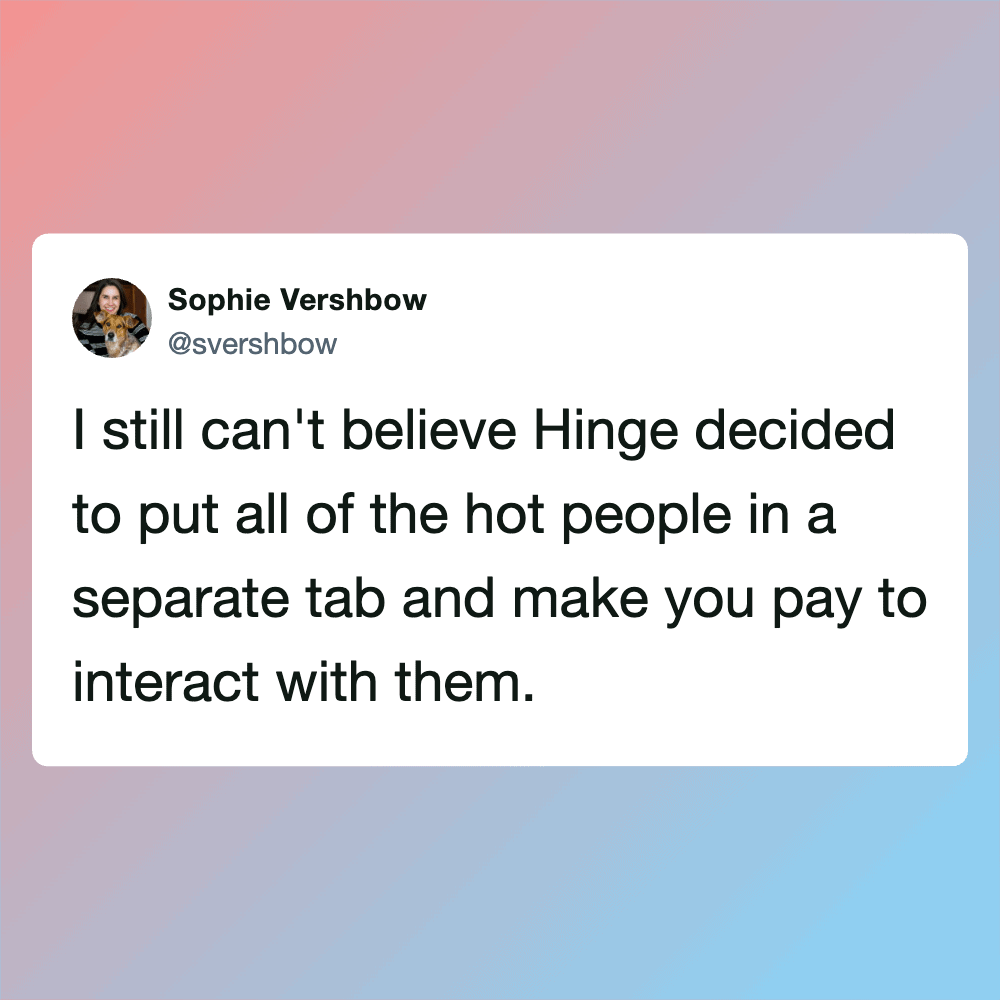 Humorous quote about hot people and interaction.