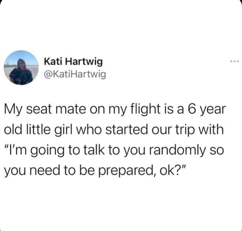 Funny kid flight seat meme.