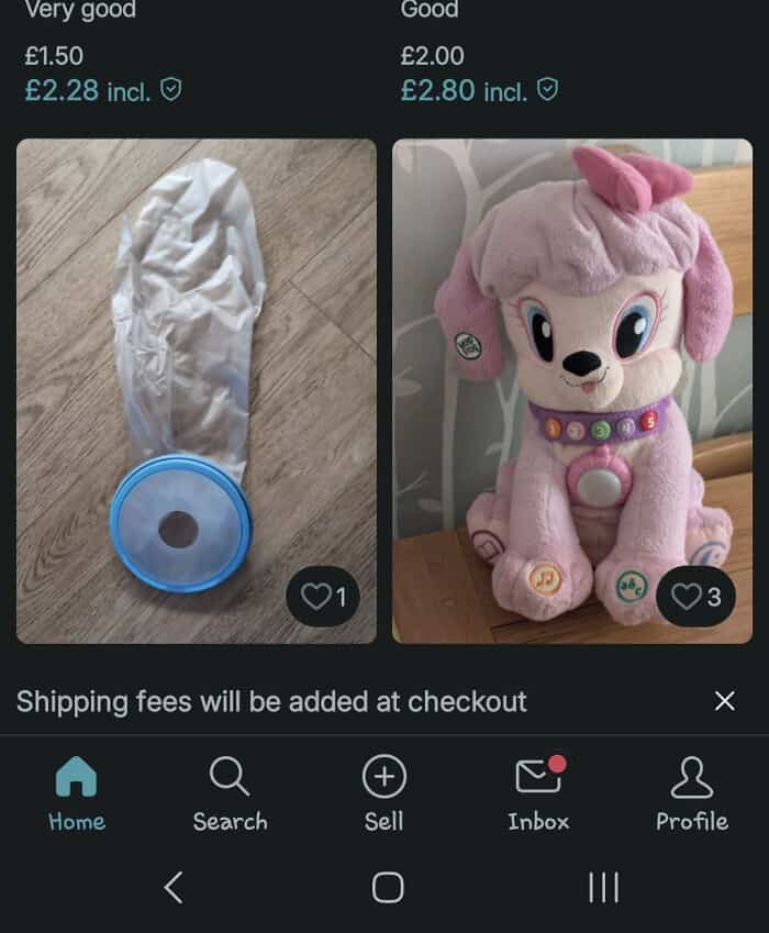 Cute Pink Puppy Plush Toy with Collar and Big Eyes.
