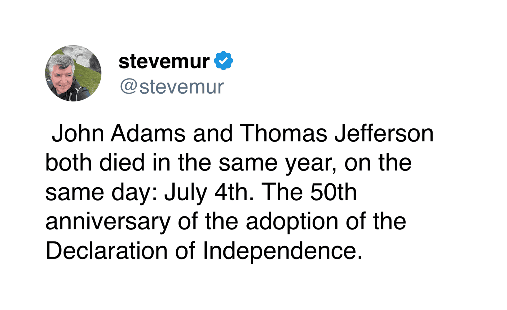 Portrait of John Adams and Thomas Jefferson, American Founding Fathers.