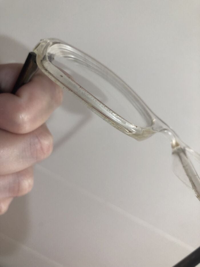 Safety glasses for eye protection during work or activities.
