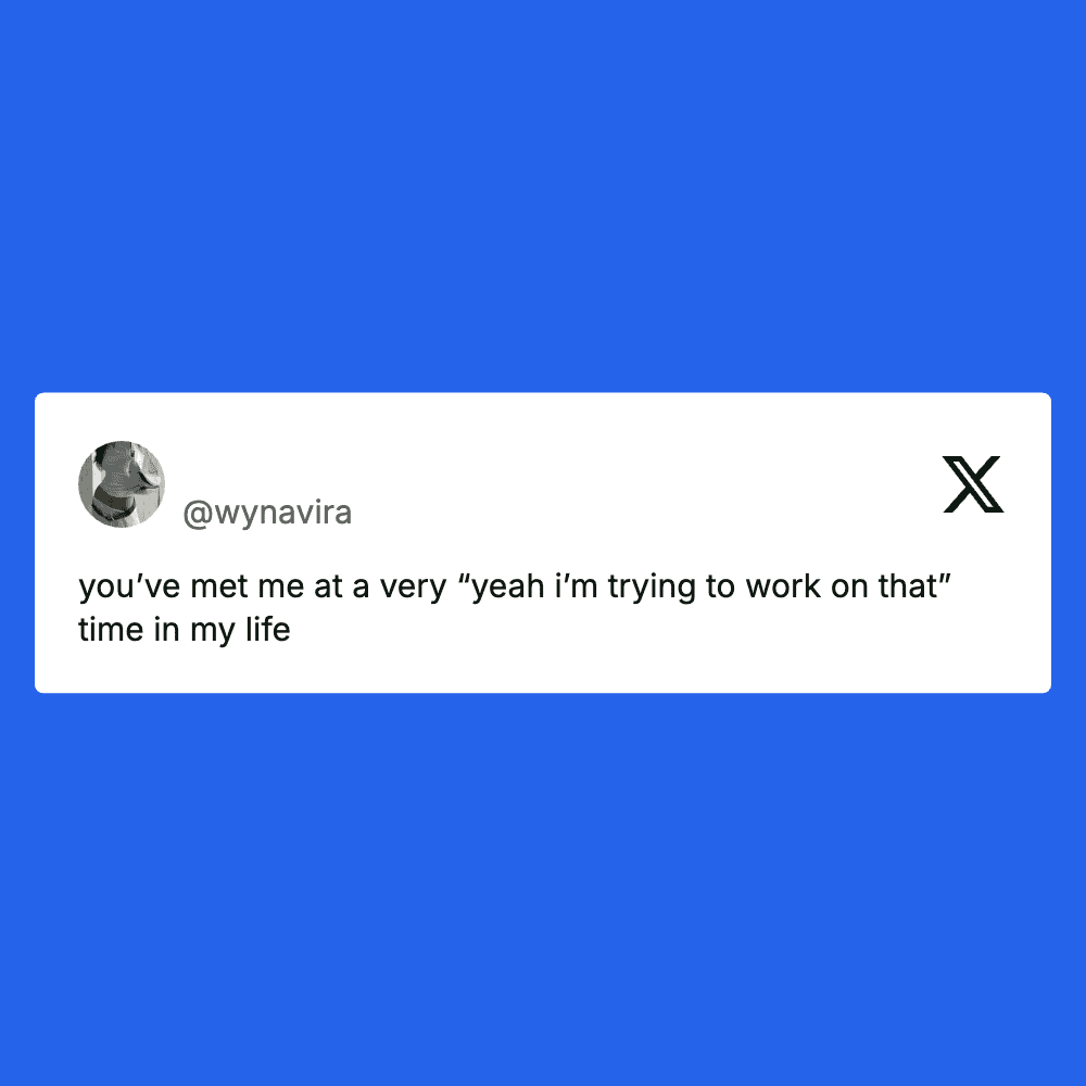 Funny Twitter Post about Work and Life Balance.