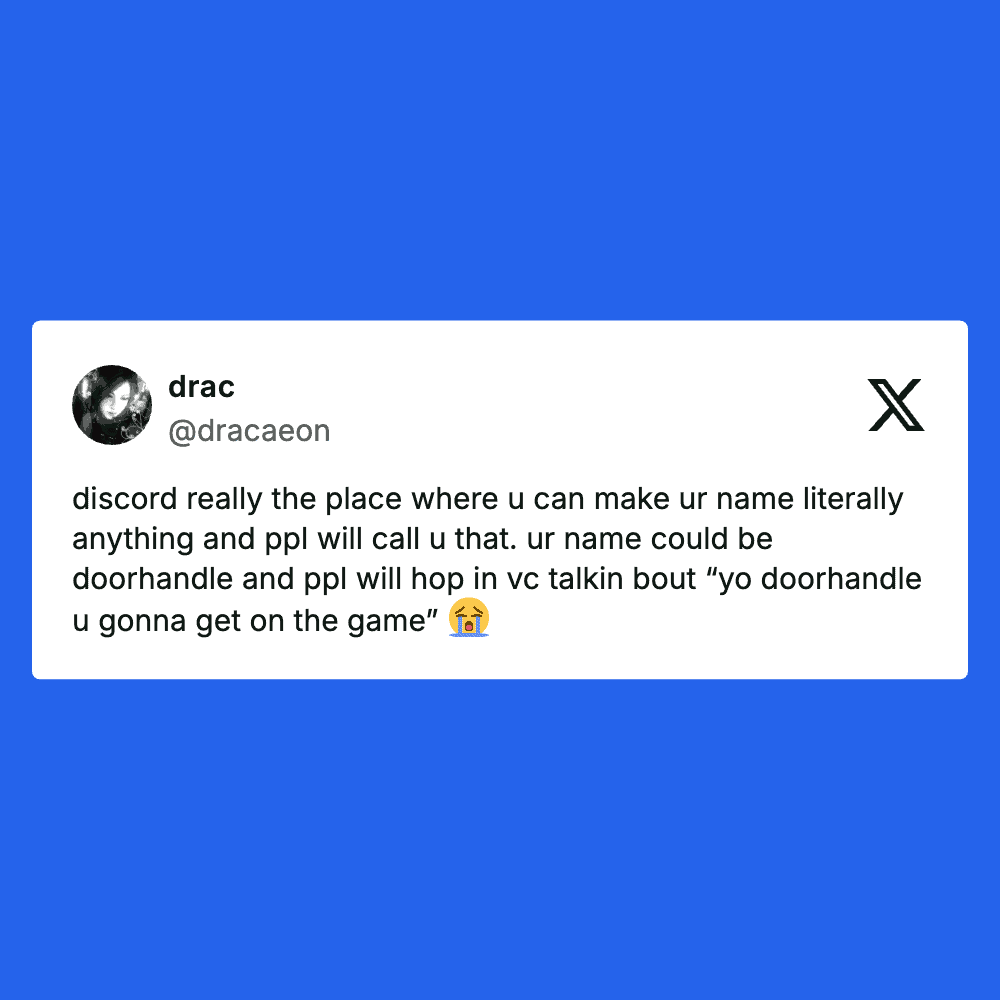 Humorous meme from Pleated Jeans featuring a Discord chat about doorhandle game.