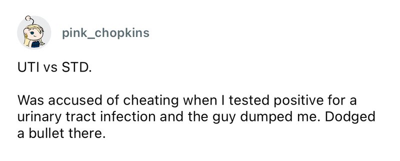UTI vs STD.